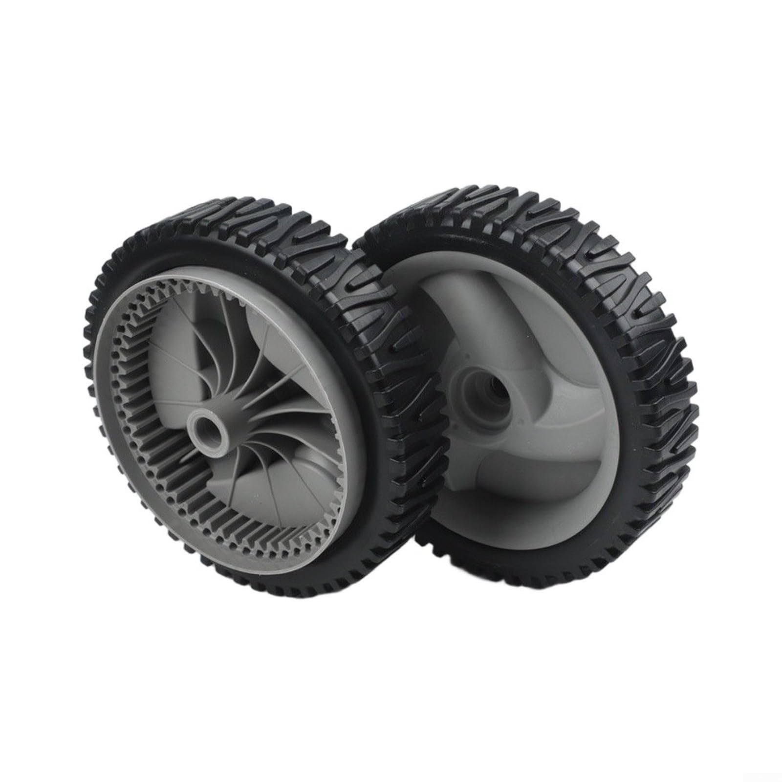 FUBESK Ruedas de transmisión delanteras de 8 pulgadas para cortacésped, repuesto de goma de 53 dientes para Craftsman 917370431 917370441