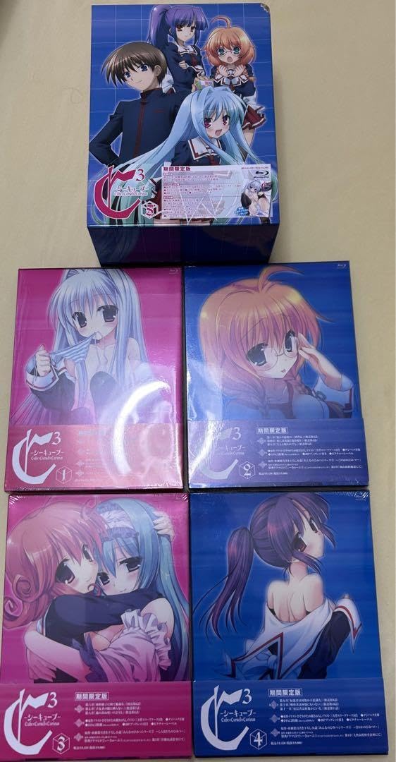 Amazon.co.jp: C3-シーキューブ- Blu-ray 5巻セット 売り 含