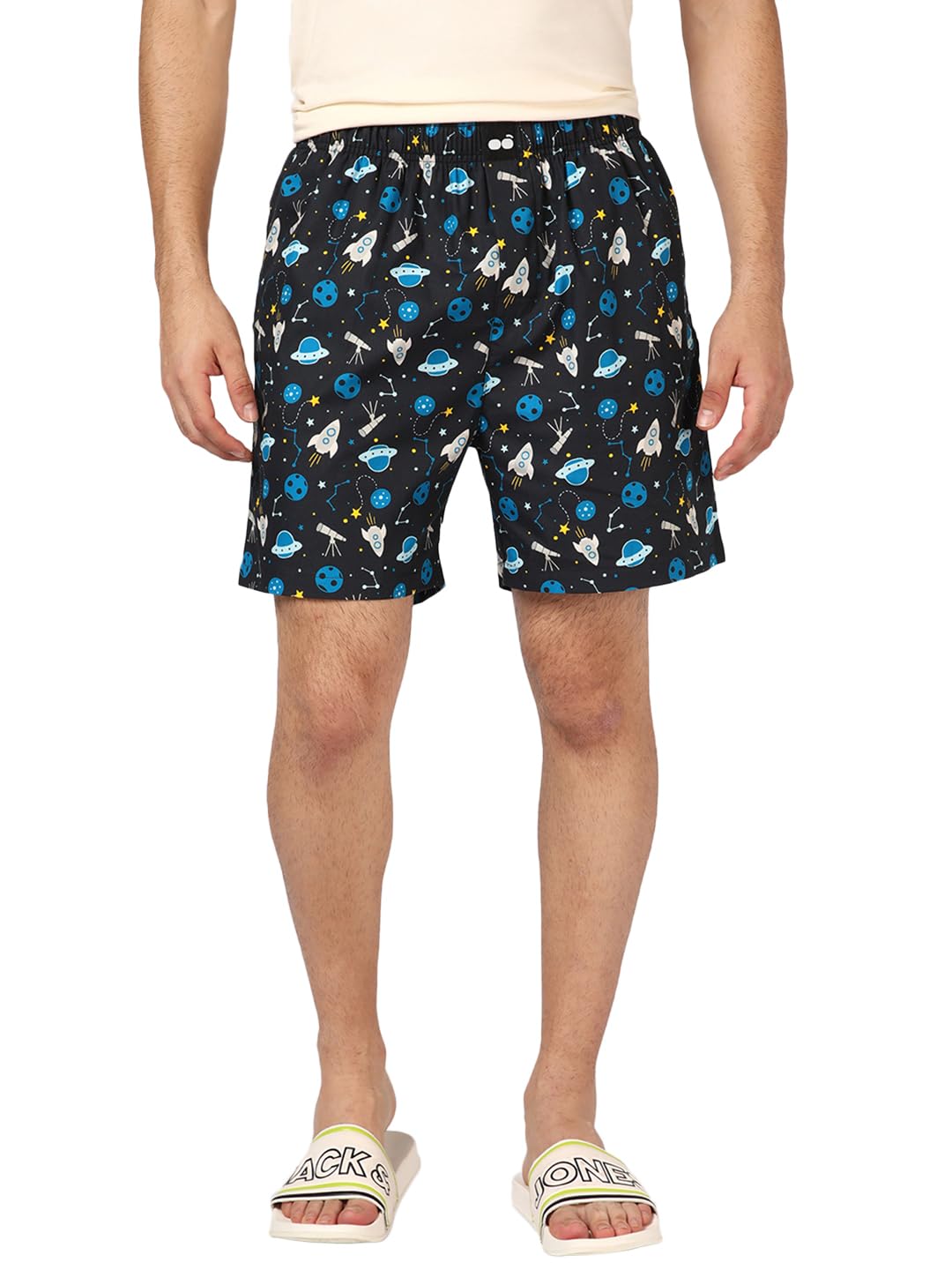 bewakoof Men's All Over Printed Regular Fit Poplin Cotton Boxer-picture-10
