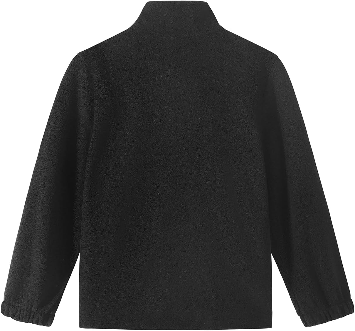 Spring&Gege Kids Lightweight Polar Fleece Jackets Boys Girls Soft Full-Zip Outwear - Image 3