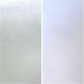 Privacy Window Film Natural Frosted and Matte White Static Cling Glass Film