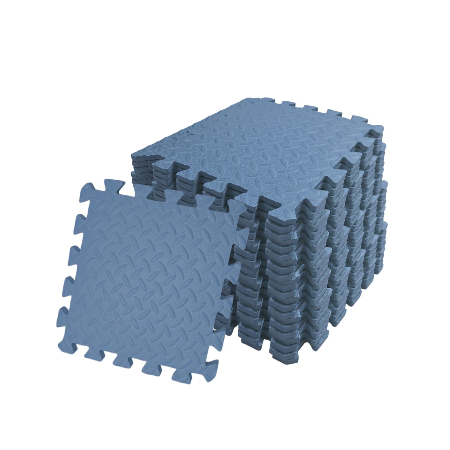 Pack of 20 30x30cm Blue Grey Coloured 1cm Thick EVA Mats