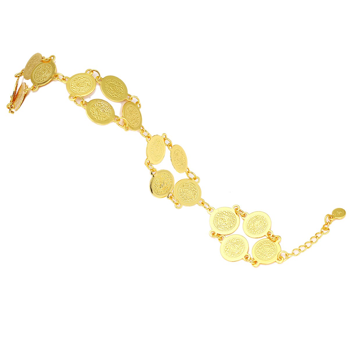 Bracelet Trésor Indien En Cuivre Et Laiton Ajustable - Neuf Avec étiquettes, Fabriqué En France