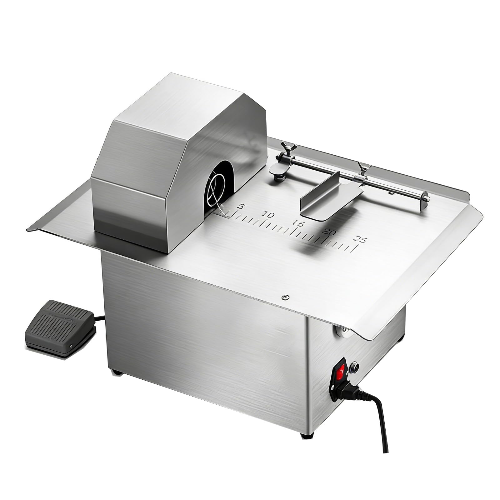 YXZQLOZ Automatic Sausage Tying Machine 304 Stainless Steel Linker for Food Factories & Restaurants, Efficient Electric Sausage Knotting Device for Links (G)