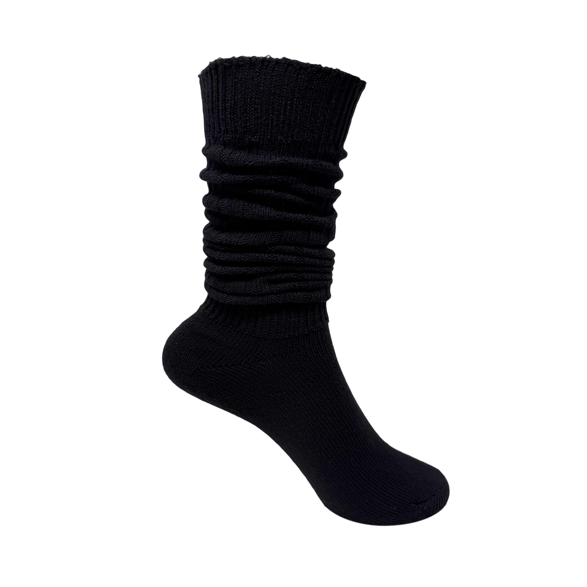 mint & oak Women's Slouch Scrunch Crew Length Cotton Socks | Soft & Breathable Women Socks | For Fashion, Home & Gym Wear-picture-28