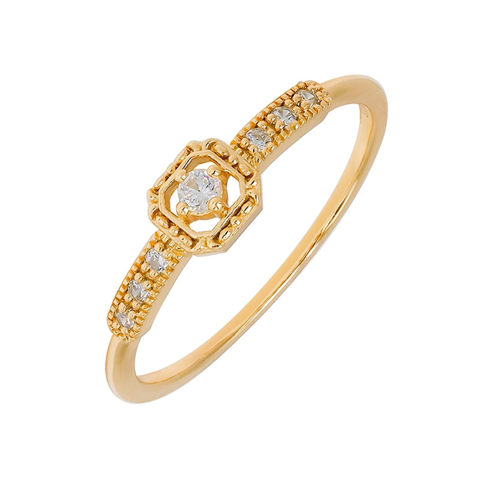 Anillos de boda auténticos, 9 K/14 K/18 K, oro con moissanita, anillo de boda clásico
