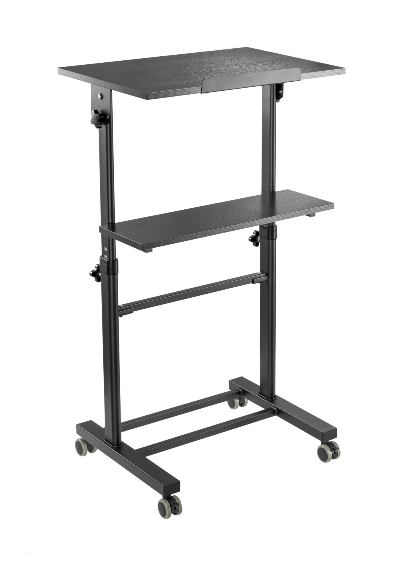 VDD Pupitre lutrin - Meuble de présentation - Mobile - réglable en Hauteur