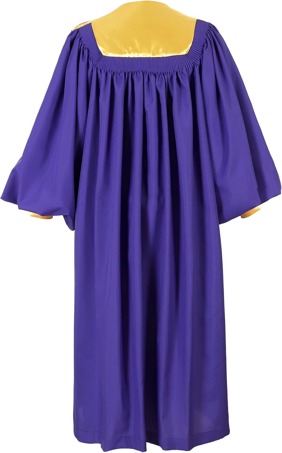 Deluxe Adults Choir Robes for Church with Cuff Sleeves Purple