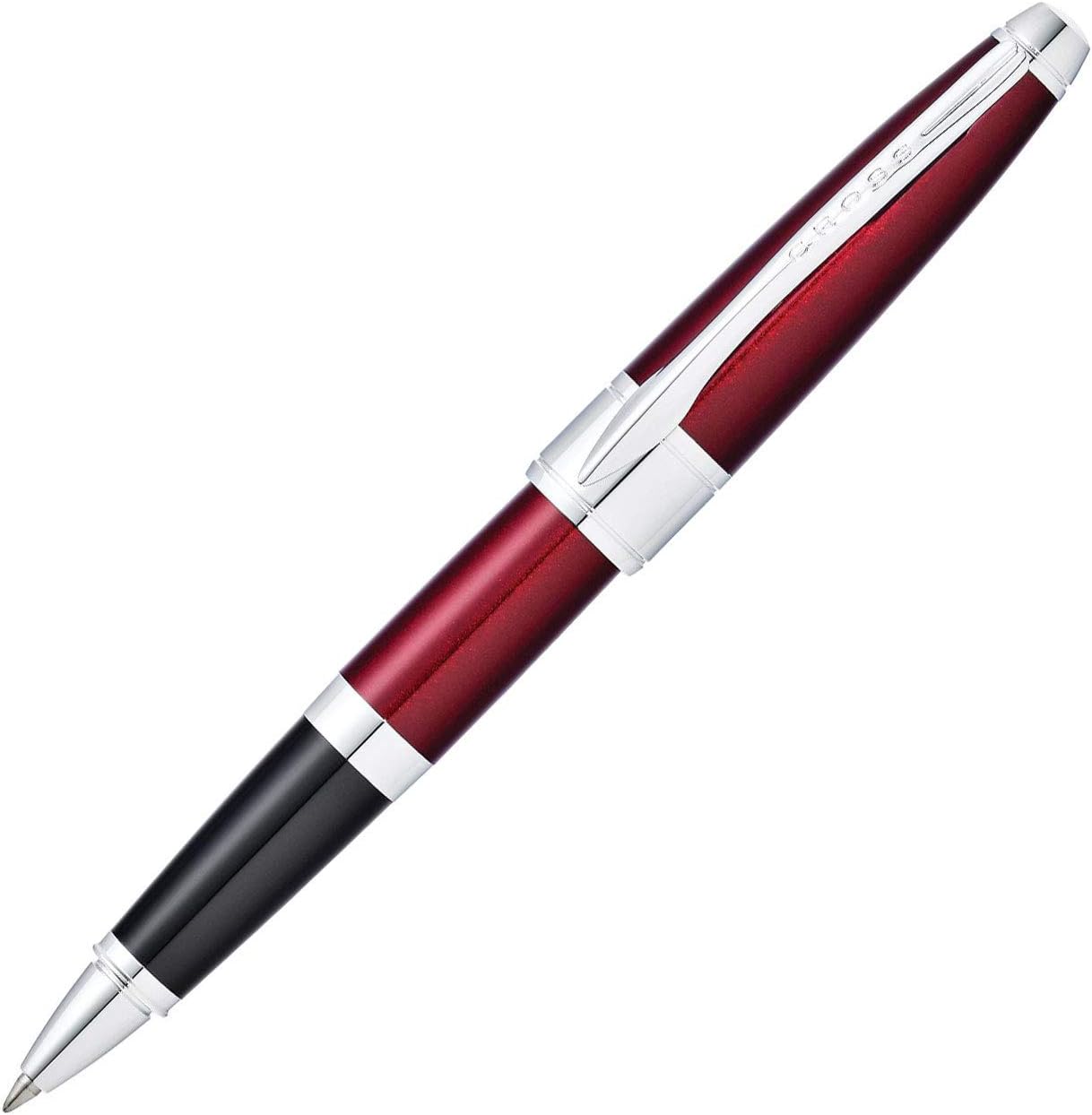 Cross Apogee Translucent Red Lacquer Rollerball Pen