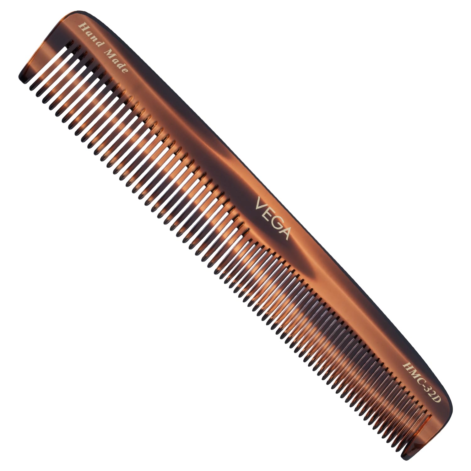 Vega Graduated Dressing Comb, Brown