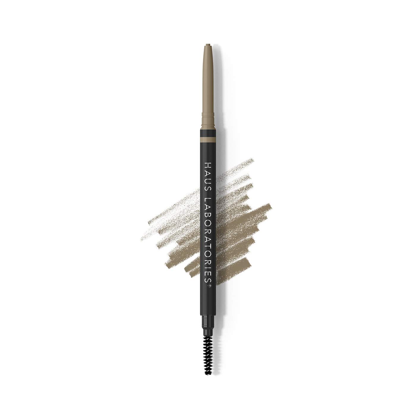 Photo 1 of HAUS LABORATORIES By Lady Gaga: THE EDGE PRECISION BROW PENCIL | Micro Eyebrow Pencil for Natural Hairlike Strokes, Defining & All Day Wear, Available in Black, Brown & More Shades | .002 Oz. 03 - Taupe