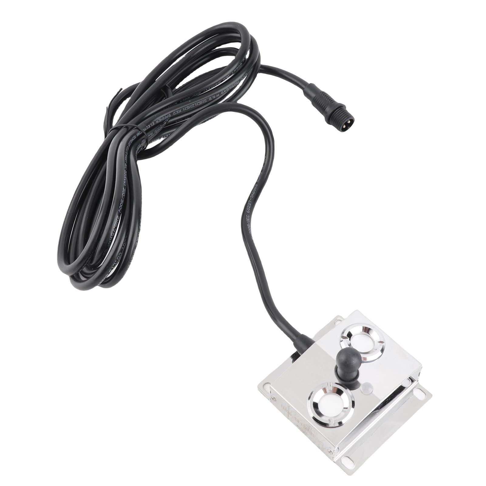 Nebulizador ultrasónico de 2 Cabezales, generador de Niebla de 4,5 l/h, nebulizador de Acero Inoxidable de 36 V con Fuente de alimentación Impermeable IP67, Ideal para estanques,