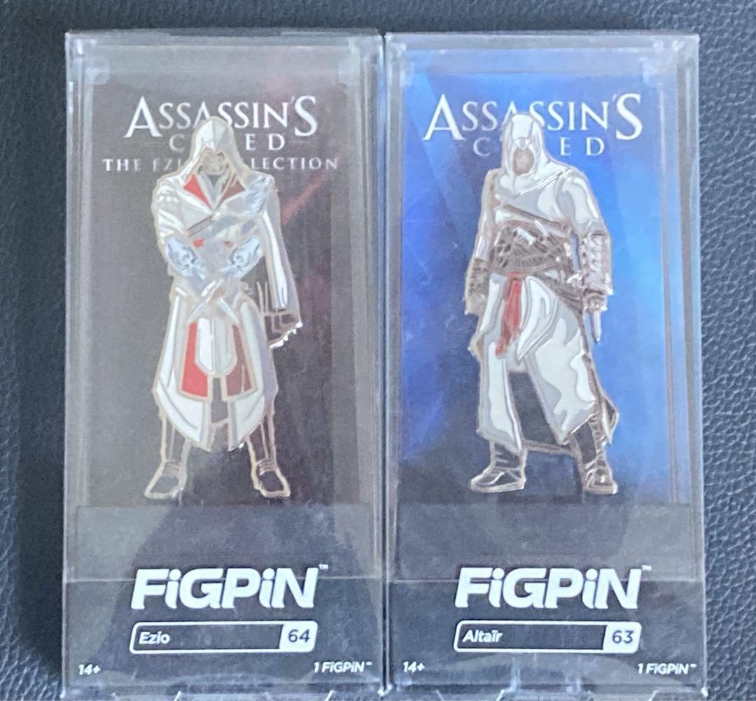 FIGPIN アサシンクリード　アルタイル　エッツィオ FIGPIN アサシンクリードアルタイルエッツィオ