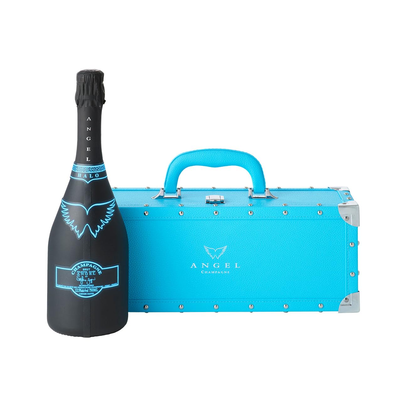 Amazon.co.jp: ANGEL CHAMPAGNE NV Brut HALO Blue 【 エンジェル