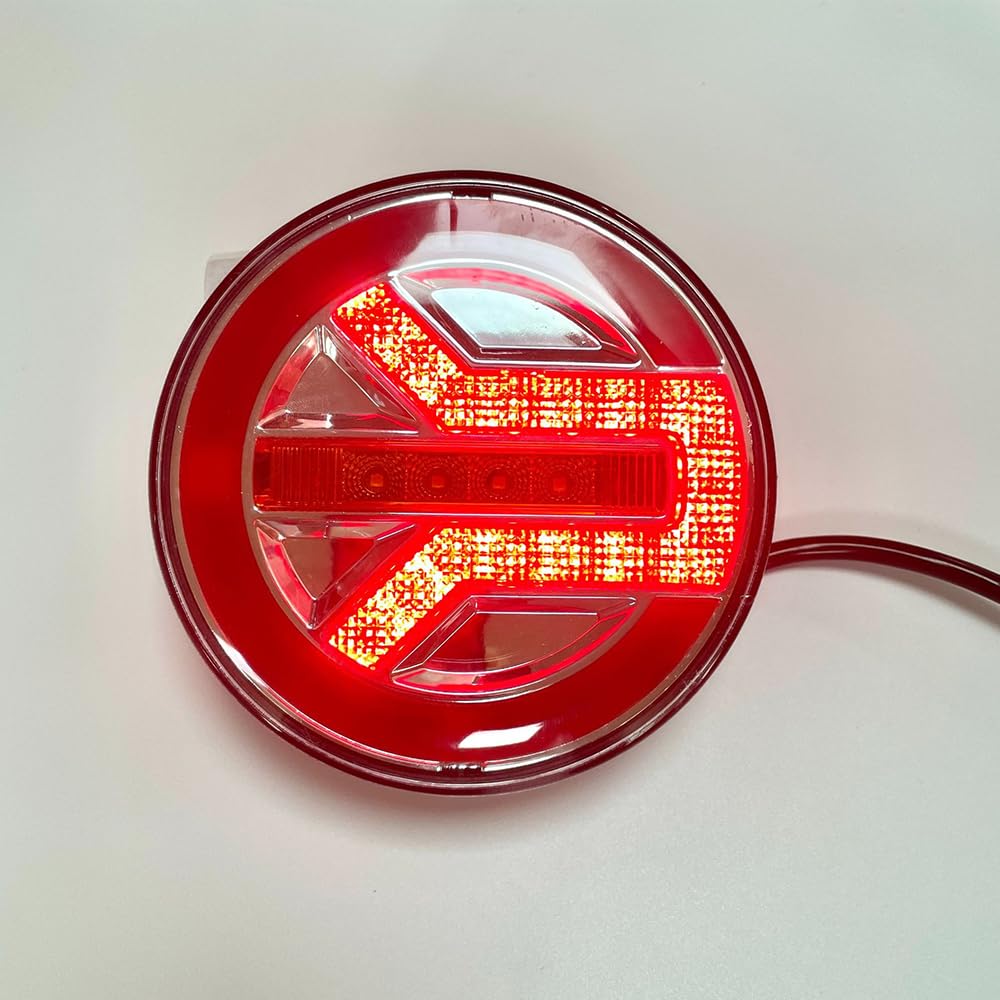 Genérico Luces traseras 29LED Luz trasera Luz de freno trasera 12V 24V Luces de advertencia de seguridad Indicador para camiones Chasis para remolques para Trident Volquetes para autobús Barco Coche