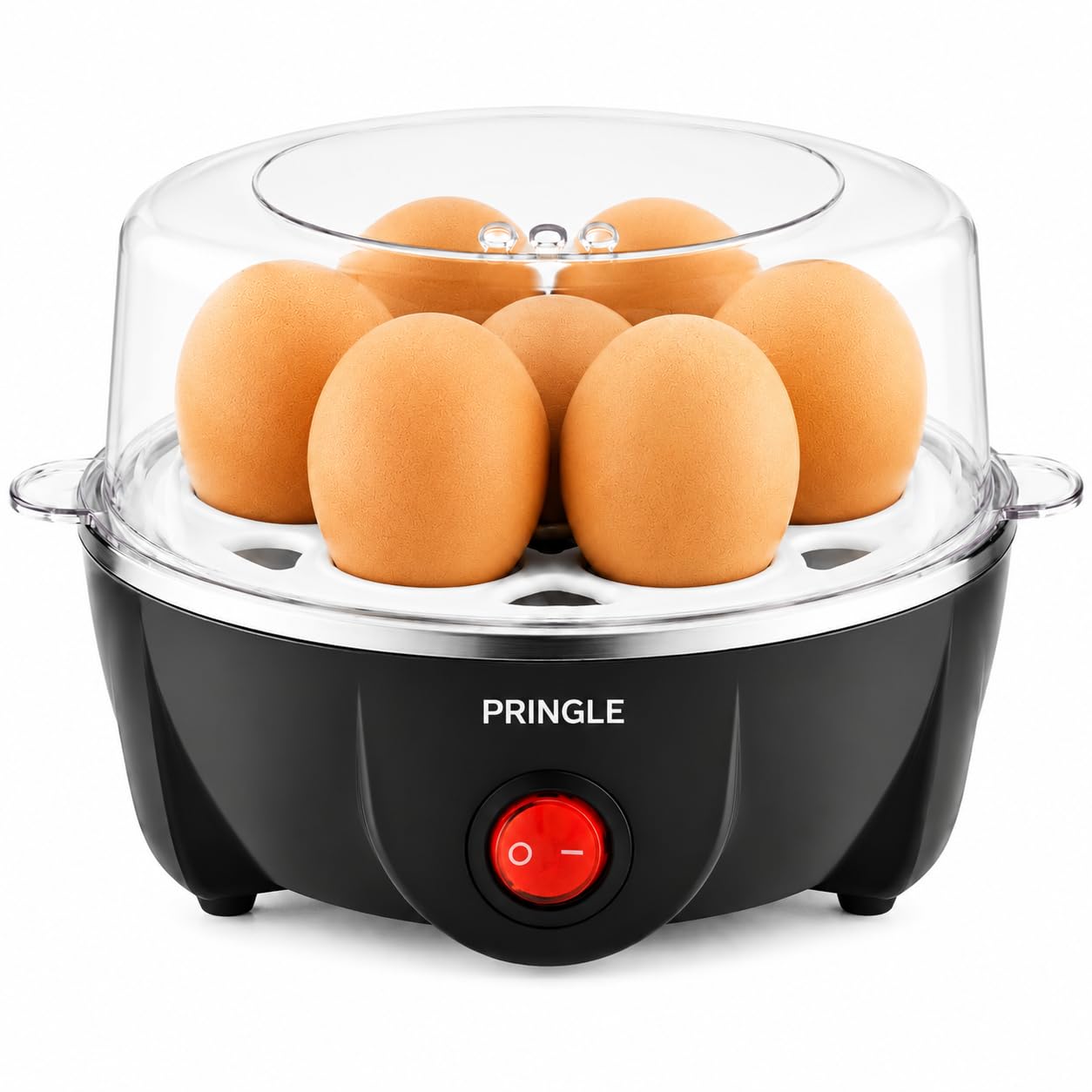 Pringle EB02 Electric Egg Boiler 350W | Boils Up to 7 Eggs | 3 Boiling Modes | Egg Boiler & Vegetable Steamer | Automatic Operation | 6 Months Warranty-picture-16
