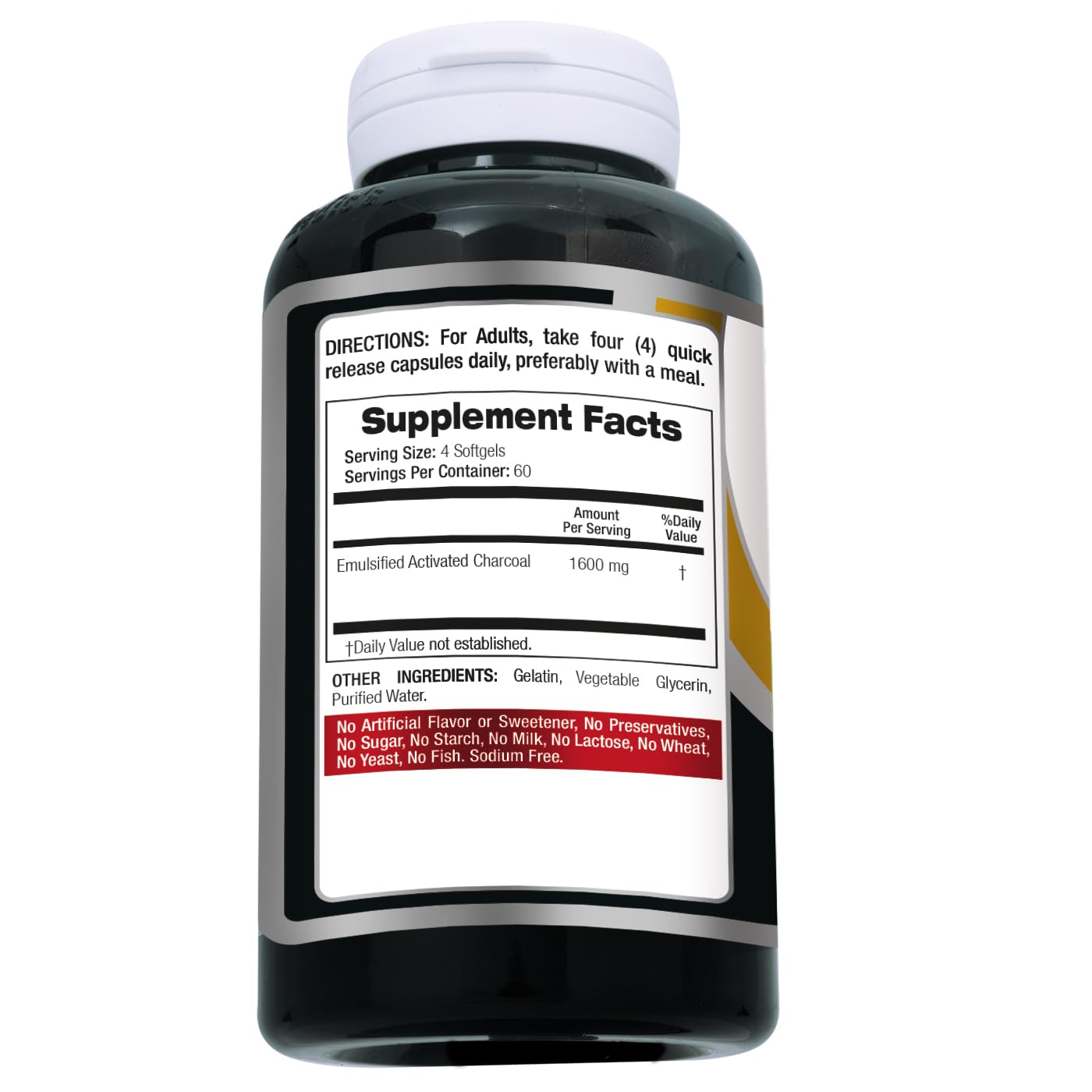 FITO MEDIC'S Lab | Activated Charcoal | 240 caps | Activated Charcoal Pills — Amazon image 10