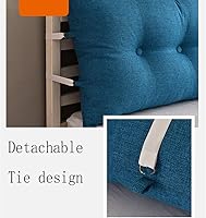 Vista 5 de Cojín triangular de cuña para sofá cama, cabecero, respaldo, soporte de posicionamiento, almohada cervical, almohada de lectura, almohadilla lumbar