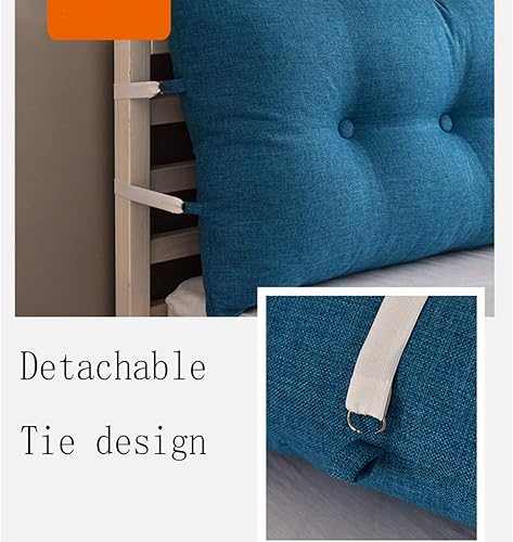 Miniatura 5 de Cojín triangular de cuña para sofá cama, cabecero, respaldo, soporte de posicionamiento, almohada cervical, almohada de lectura, almohadilla lumbar