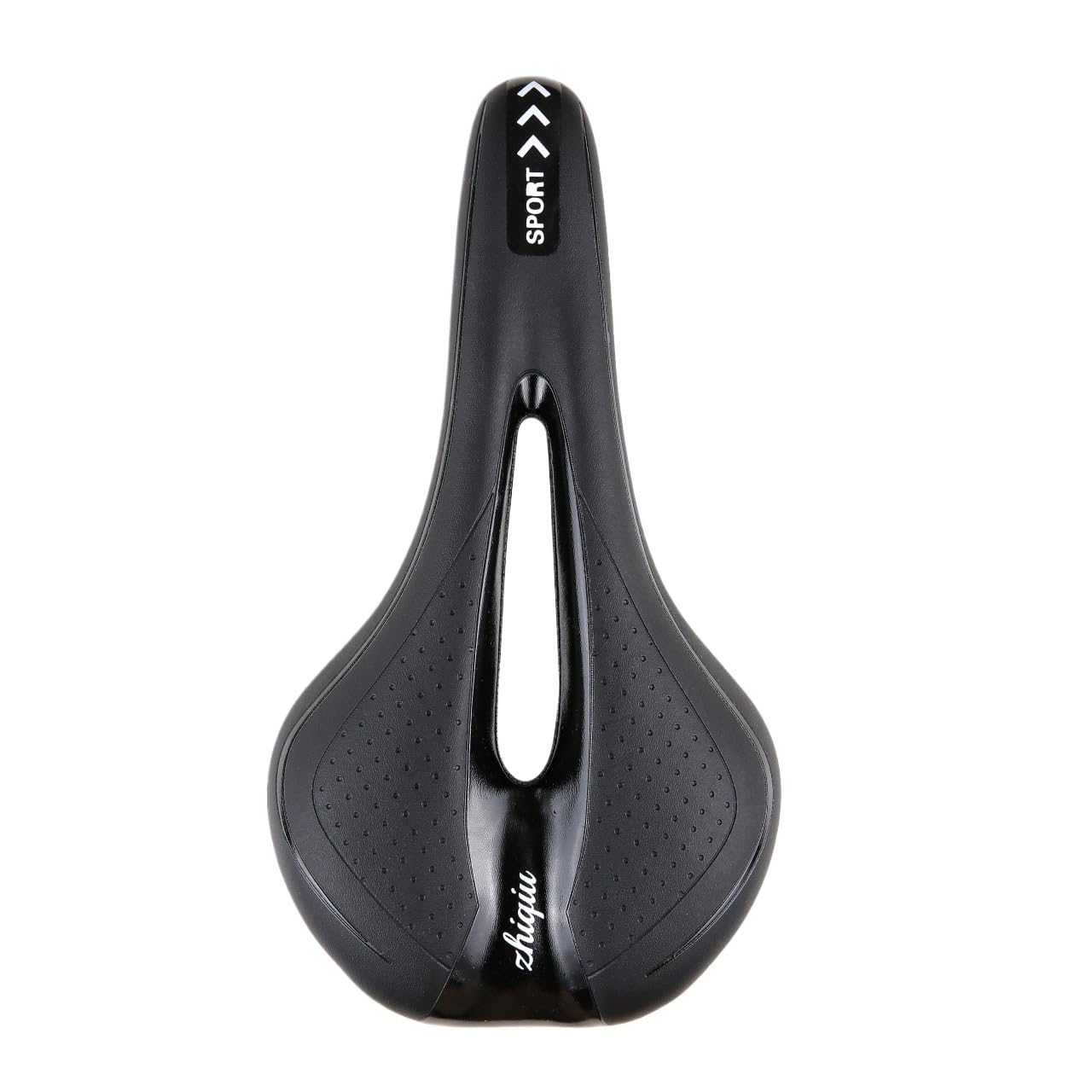 VFdthR Bike Seat Bike Seat Comfortable Bicycle Saddle With Ergonomic Zone For Men & Women Universal Fit For BMX, MTB & Road(Black)