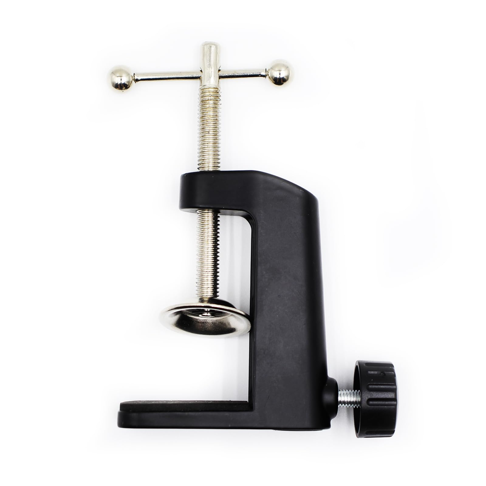 Universal C-Clamp Lamp Holder Desk Mount Clamp Base for Swing Arm Lights, DIY Lighting, Monitors, Workbenches