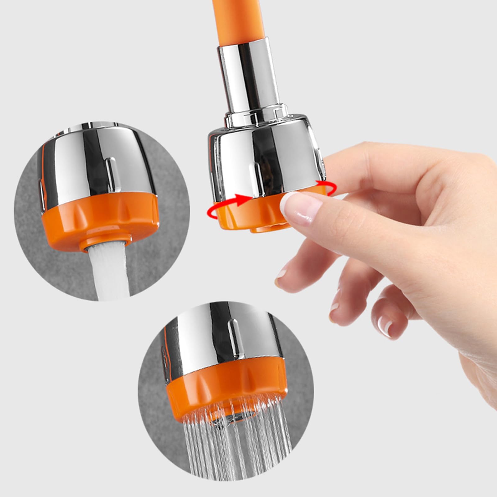Rubinetto A Parete Bagno Miscelatore Doppia Uscita Rubinetto Solo Acqua Fredda Foro Singolo Adatto per Lavatrice,Bianco