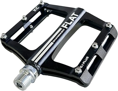 Miniatura 5 de UPANBIKE Pedales de rodamiento de bicicleta de montaña de 916 pulgadas, eje de aleación de aluminio, plataforma plana para bicicleta de carretera