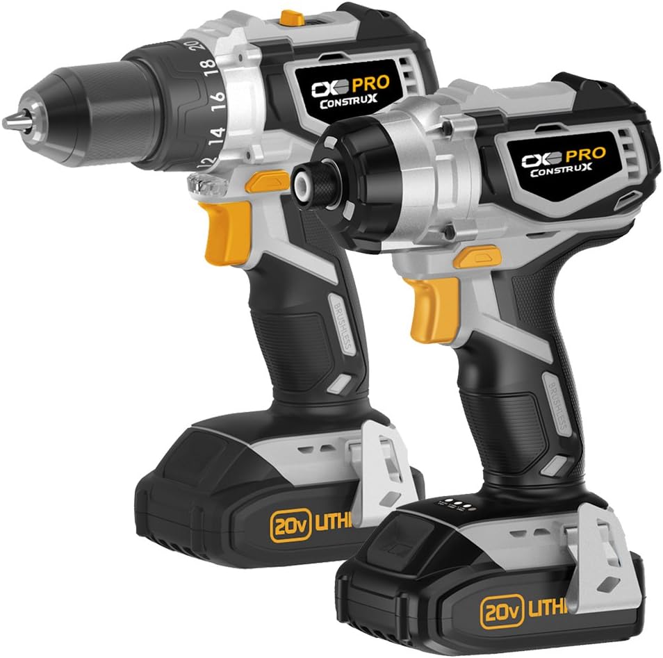 CXP20VDI 20V Max Brushless Drill and Impact Combo Kit