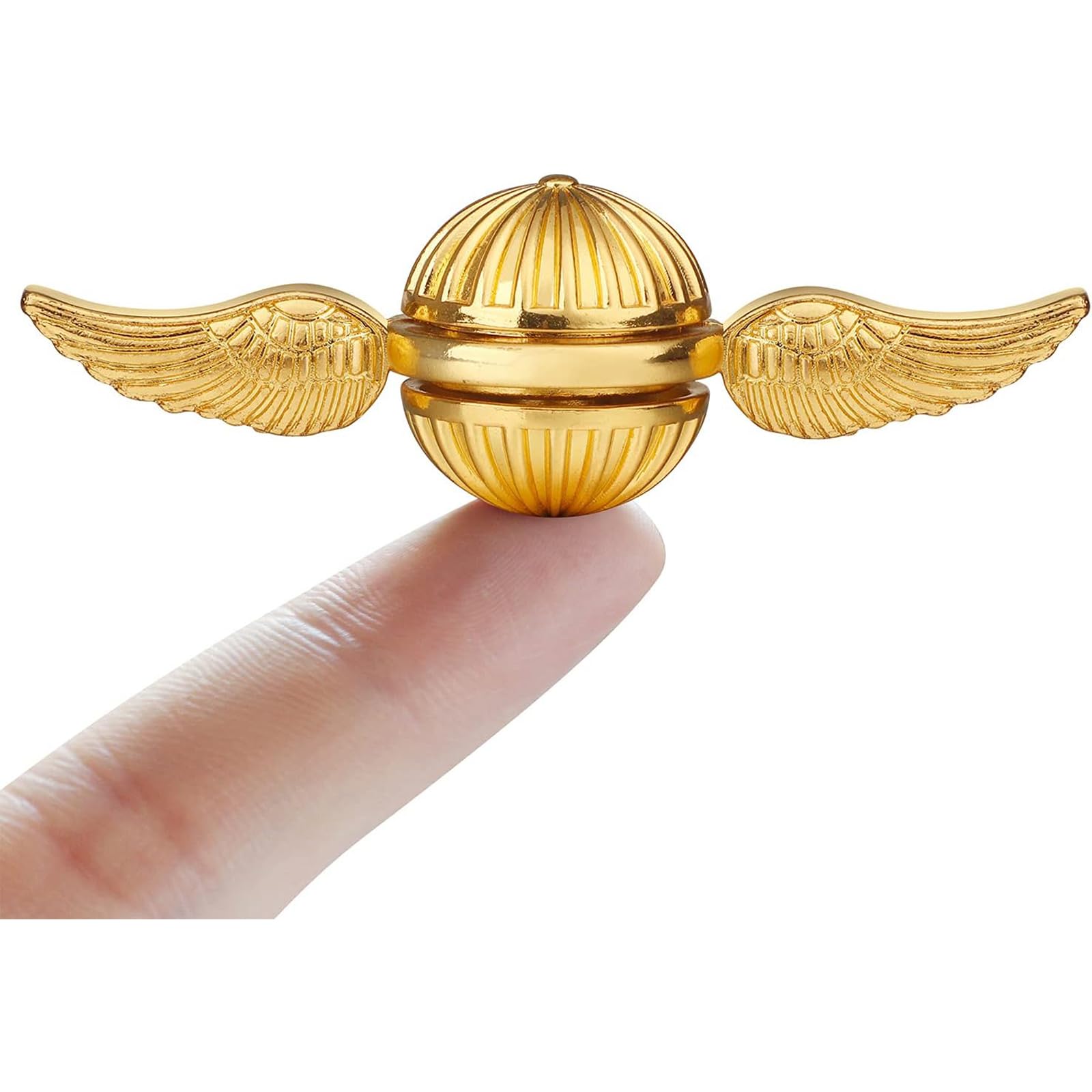 Tazweeq Decompression Fingertip Gyro, Golden Wings Decompression Hand Toys, Stress Release Toys, Compact and Portable, Decorative Office Items