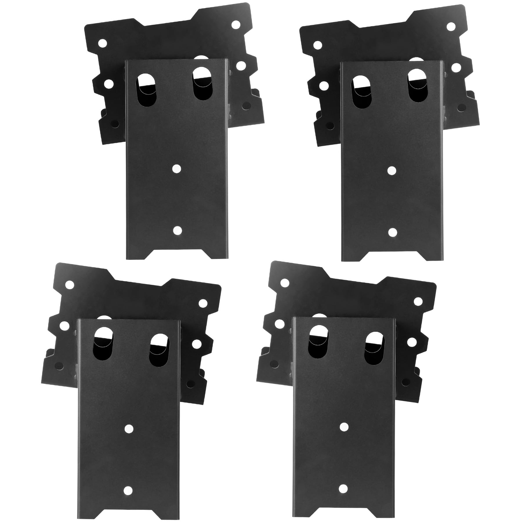 Deer Stand Brackets, 4 X 4 Brackets for Deer Stand with Powder Coated, Elevator Brackets Heavy-Duty for Outdoor Platforms, Deer Hunting Stands, Shooting Shacks, and Tree Houses