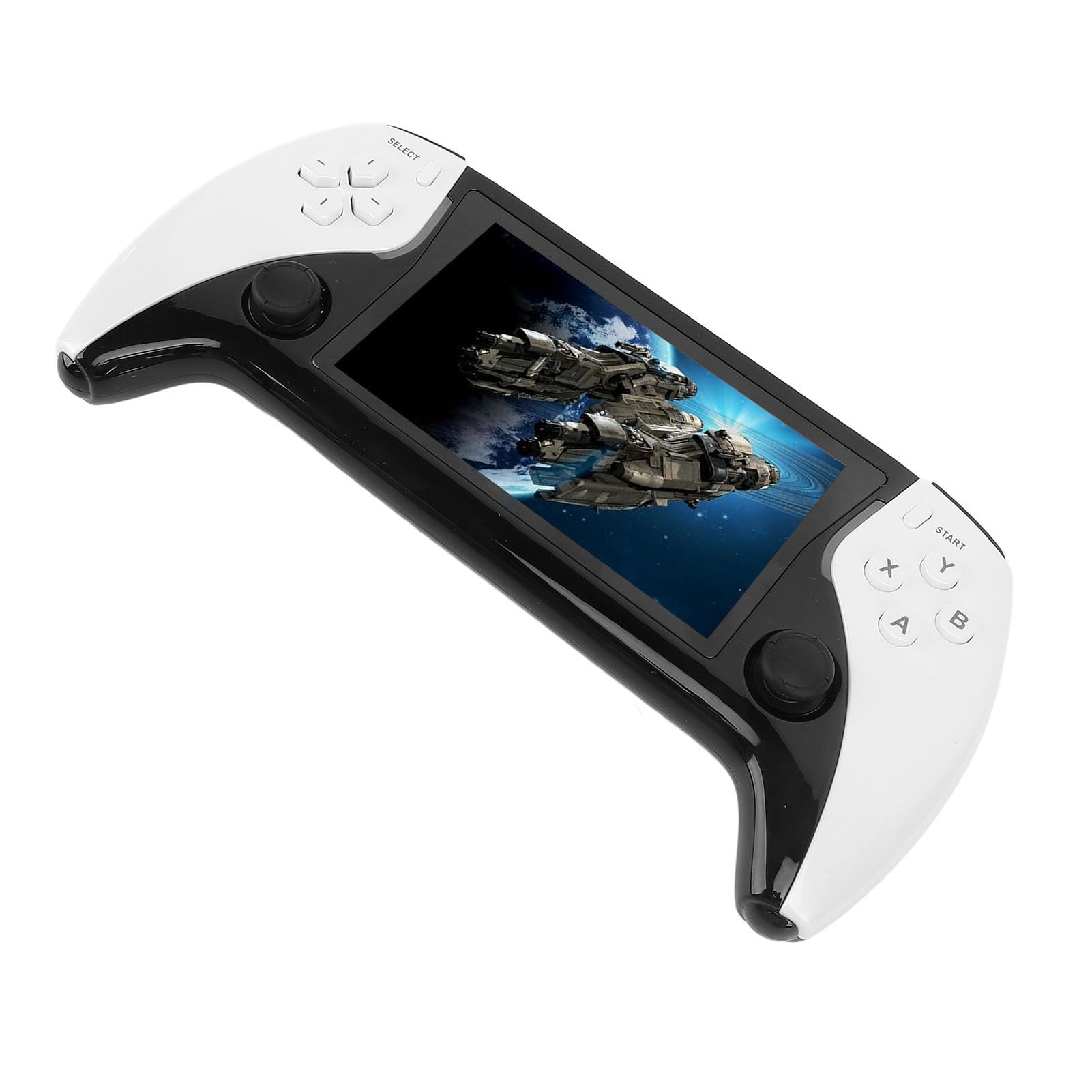 Console di Gioco retrò, Supporto 11 Emulatori di 4,3 Pollici IPS 800x480 MP4 MP4 Console di Gioco retrò per Esterno per (White)