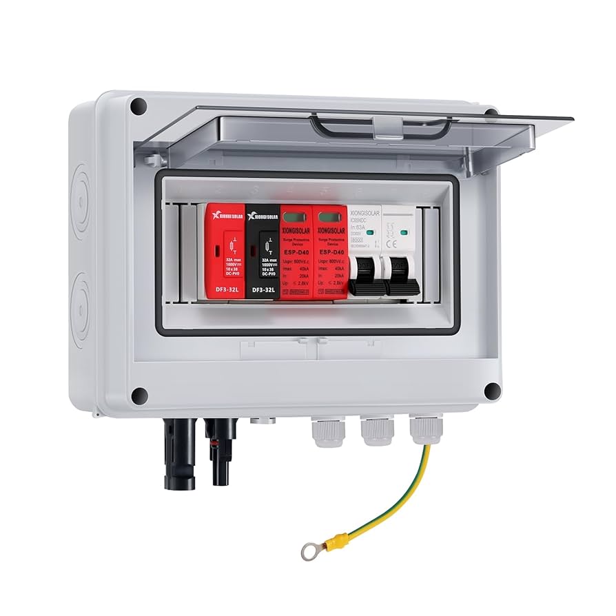 Amazon.com: VOU 600V Solar DC PV Combiner Box for Solar