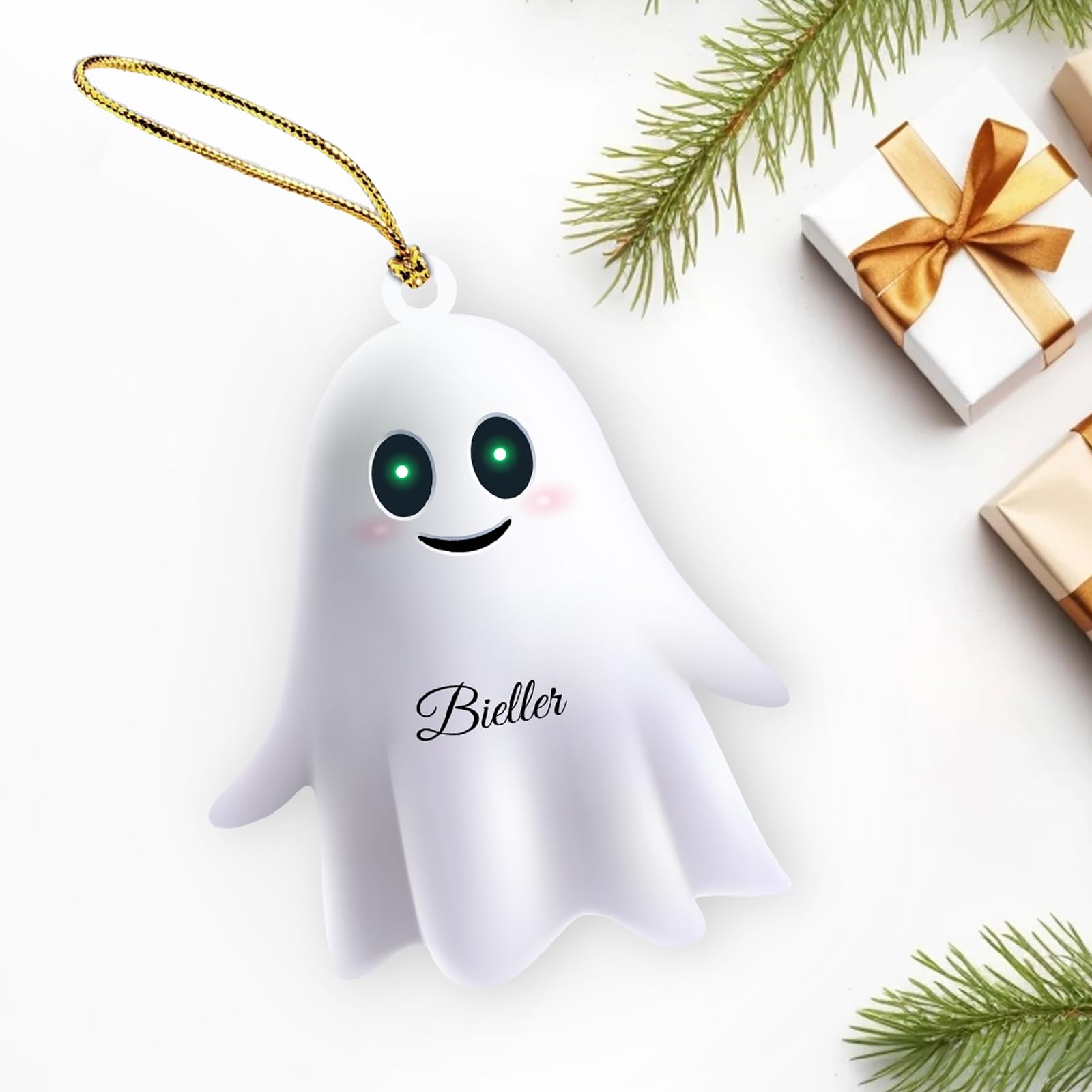 Amazon.com: Crezusvo Acrylic Halloween Ornaments, Custom Ghost
