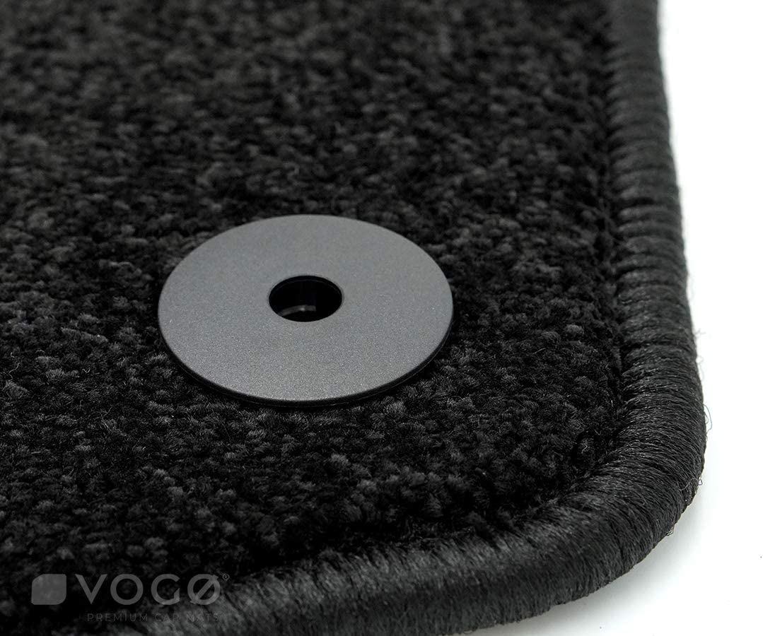 Alfombrillas Velour para Coche Estera del Coche Alfombrillas Velour Coche compatibles con Volkswagen Passat B7 2010-2014 Kombi/Sedan