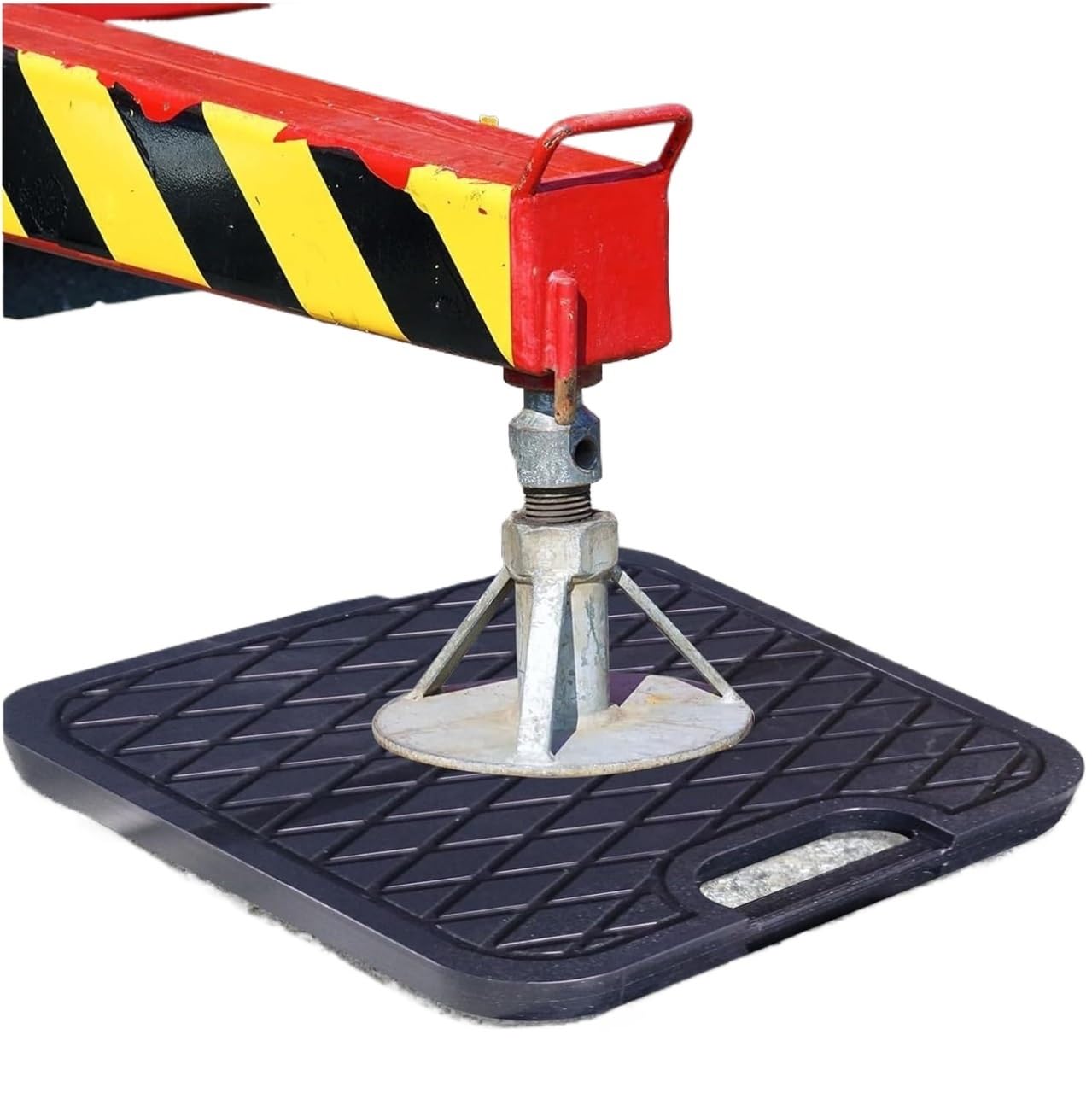 Podkładki pod stopy żurawia, Gruba podkładka podpory do kampera z ergonomicznym uchwytem, ​​wytrzymałe podkładki do kampera/podstawka stabilizująca do podestu, do przyczep ciężarówek z dźwigiem holown