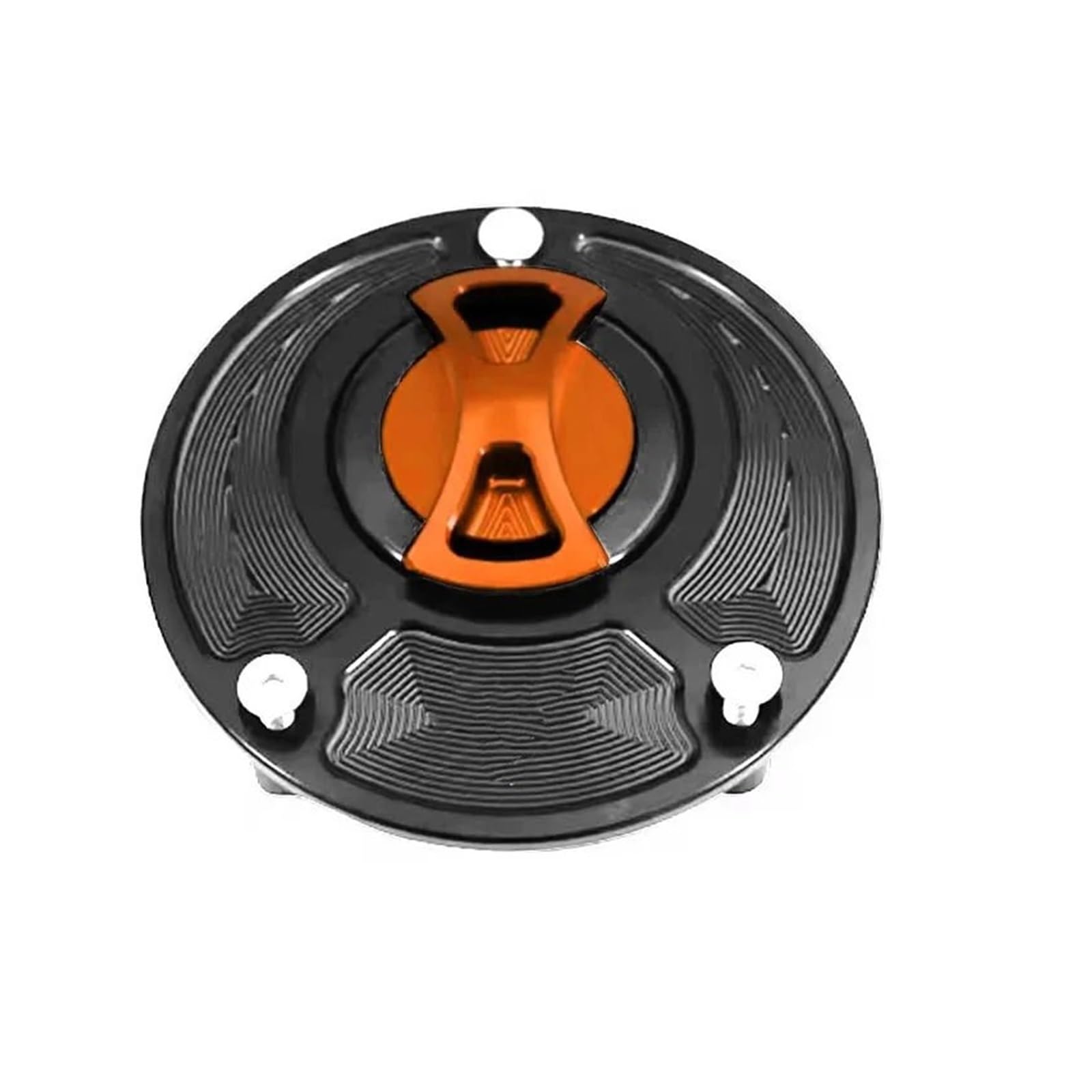 Pasuje Do YAMAHA MT07 MT09 FZ07 09 SP MT10 MT03 Keyless Motocykl Pokrywa Zbiornika Paliwa Korek wlewu paliwa do motocykla(Orange black)