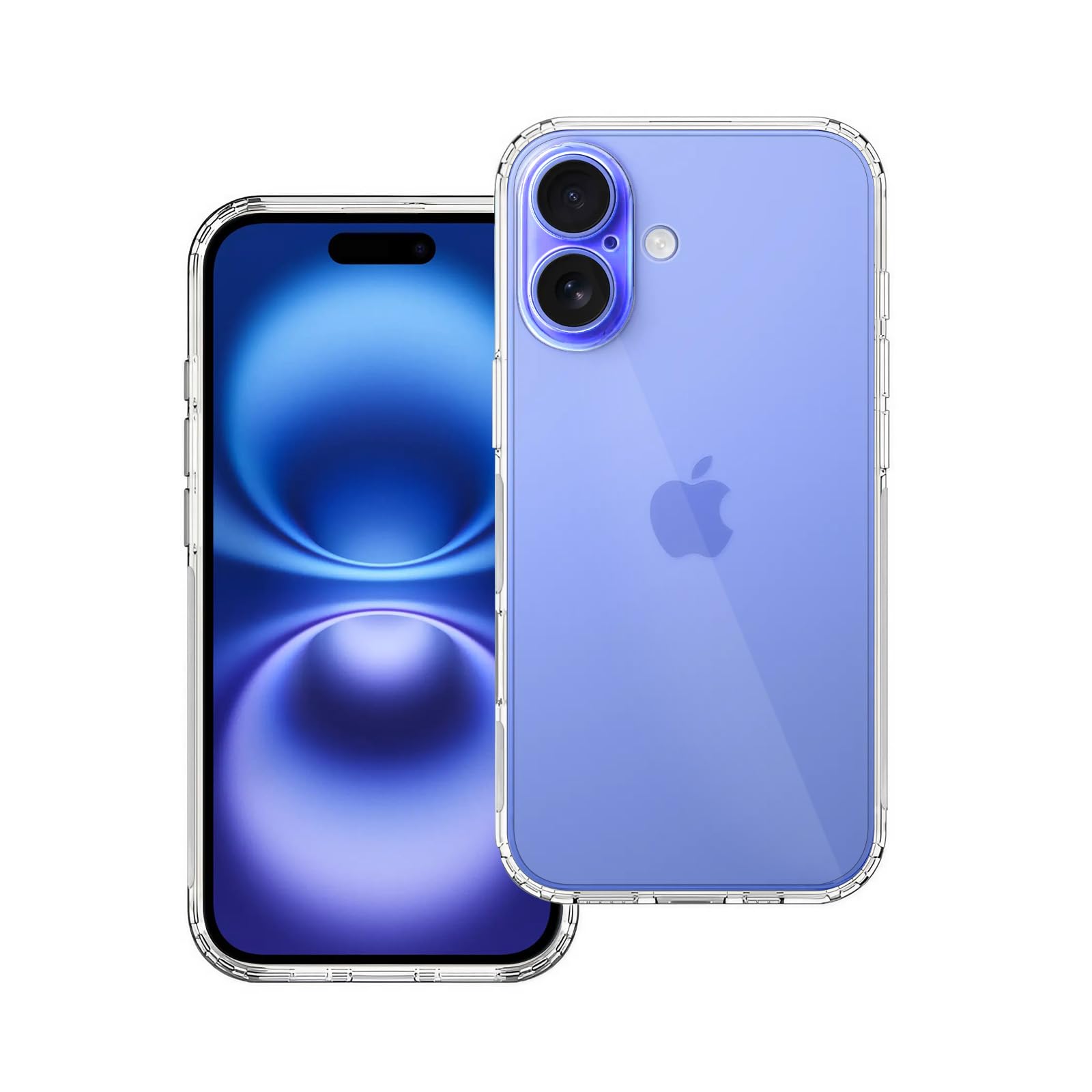 Plus Clear Soft TPU Back Cover Anti-Dust Plugs Best Camera Protection for Apple iPhone 16Plus | iPhone 16+ (B0DHLBGSYG) Amazon Price History, Amazon Price Tracker