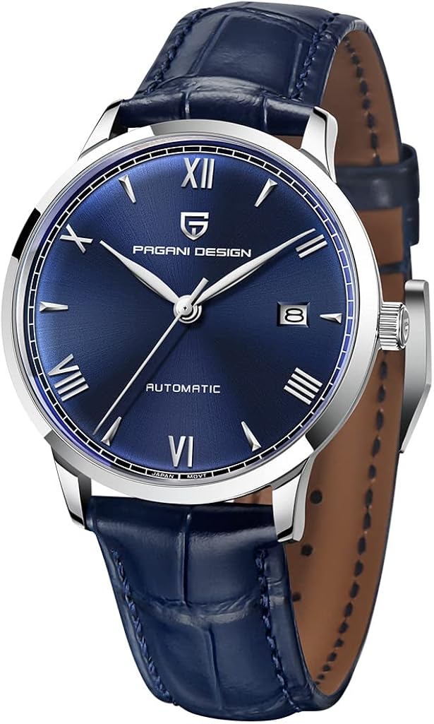 Pagani Design 1759 Orologi Automatici Da Uomo Moda Vestito Automatico Orologio A Carica Automatica Cinturino In Pelle 100M Impermeabile Stile Casual Pagani Design 1759 Orologi Automatici Da Uomo Moda Vestito Automatico Orologio A Carica Automatica Cinturino In Pelle 100M Impermeabile Stile Casual