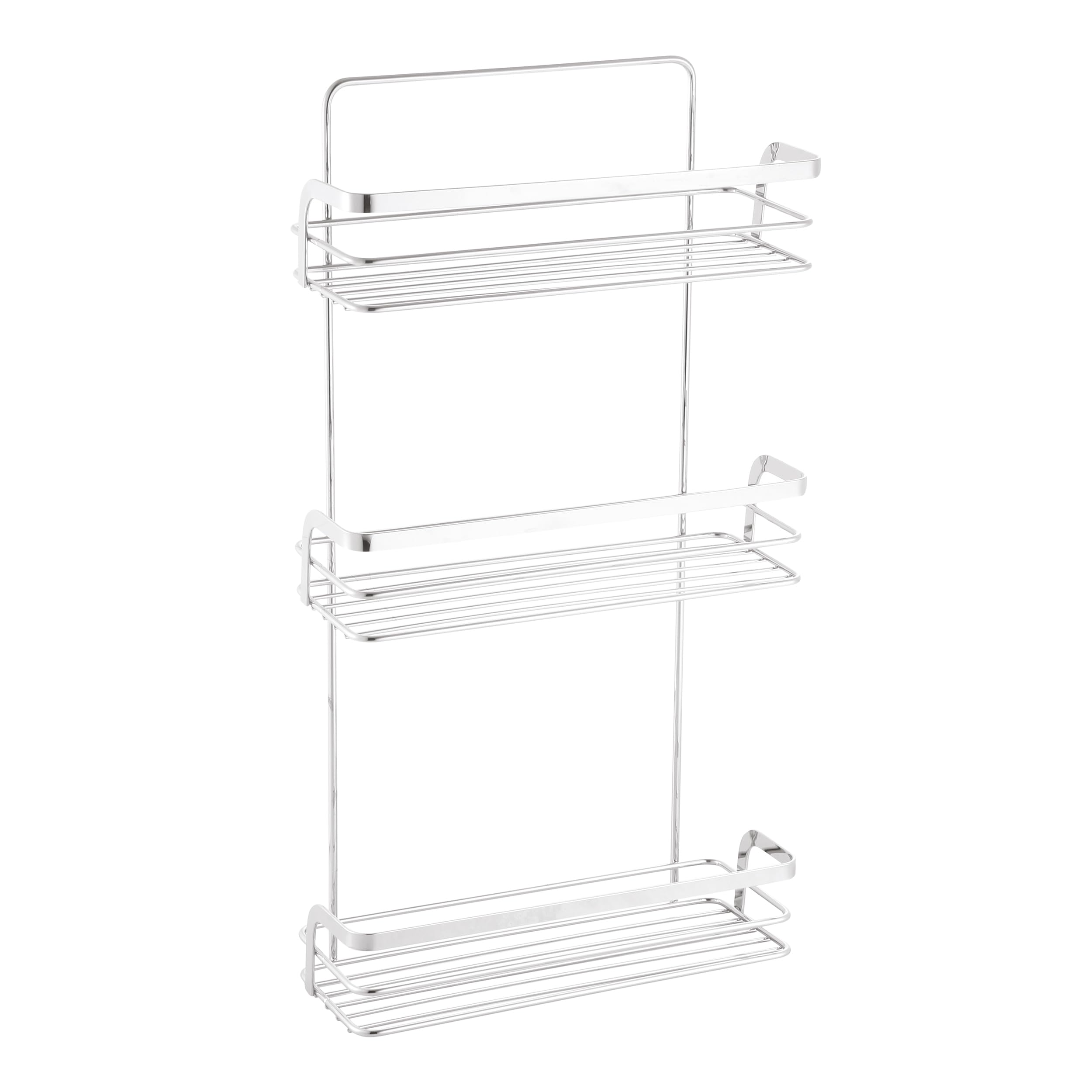 MSV Estanteria 3 Niveles cromada Riley, Chrom, Cromo