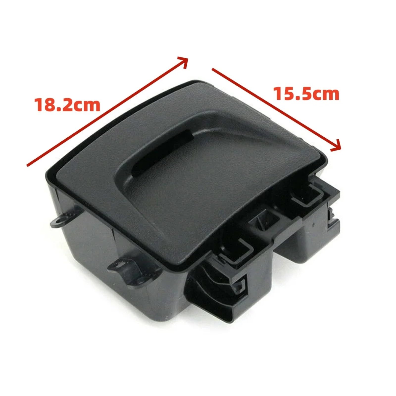 Consola Central Soporte Consola Central Del Coche Apoyabrazos Taza Trasera Portavasos Portabotellas GB5Z7813562BA Compatible Con Ford Para Explorer 2016-2018