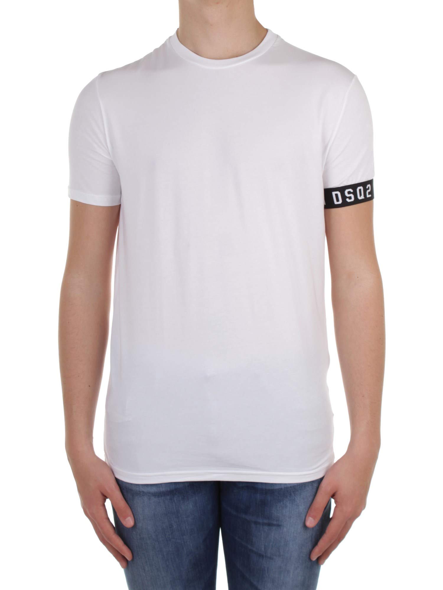 DSquaredDSquared2 ICON DSQ2 Men's T-Shirt, Black/White