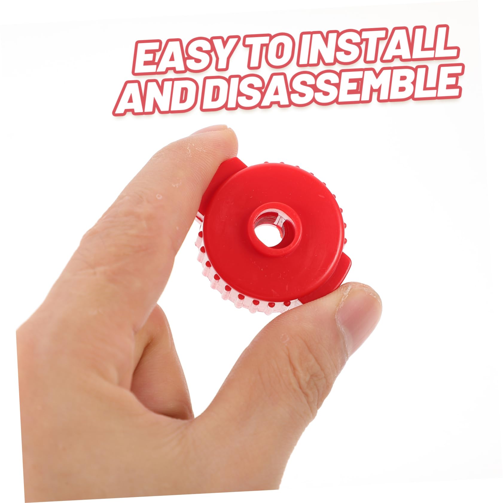 Abaodam 5sets Quick Removal Cymbal Nut Drum Cymbals Nut Drum Lug Locks Hardware Kit 5pcs*5