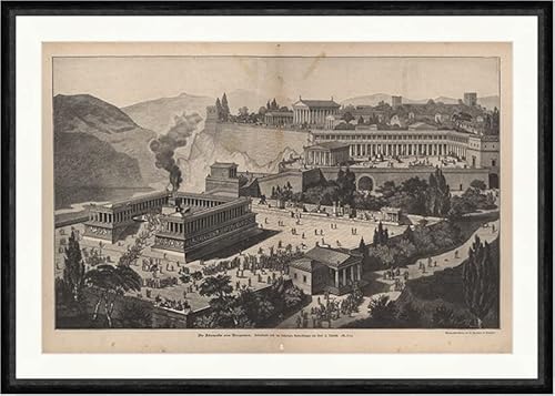 The Akopolis of Bergamon Antique Prof. Thiersch Excavations Faksimile_C 0548