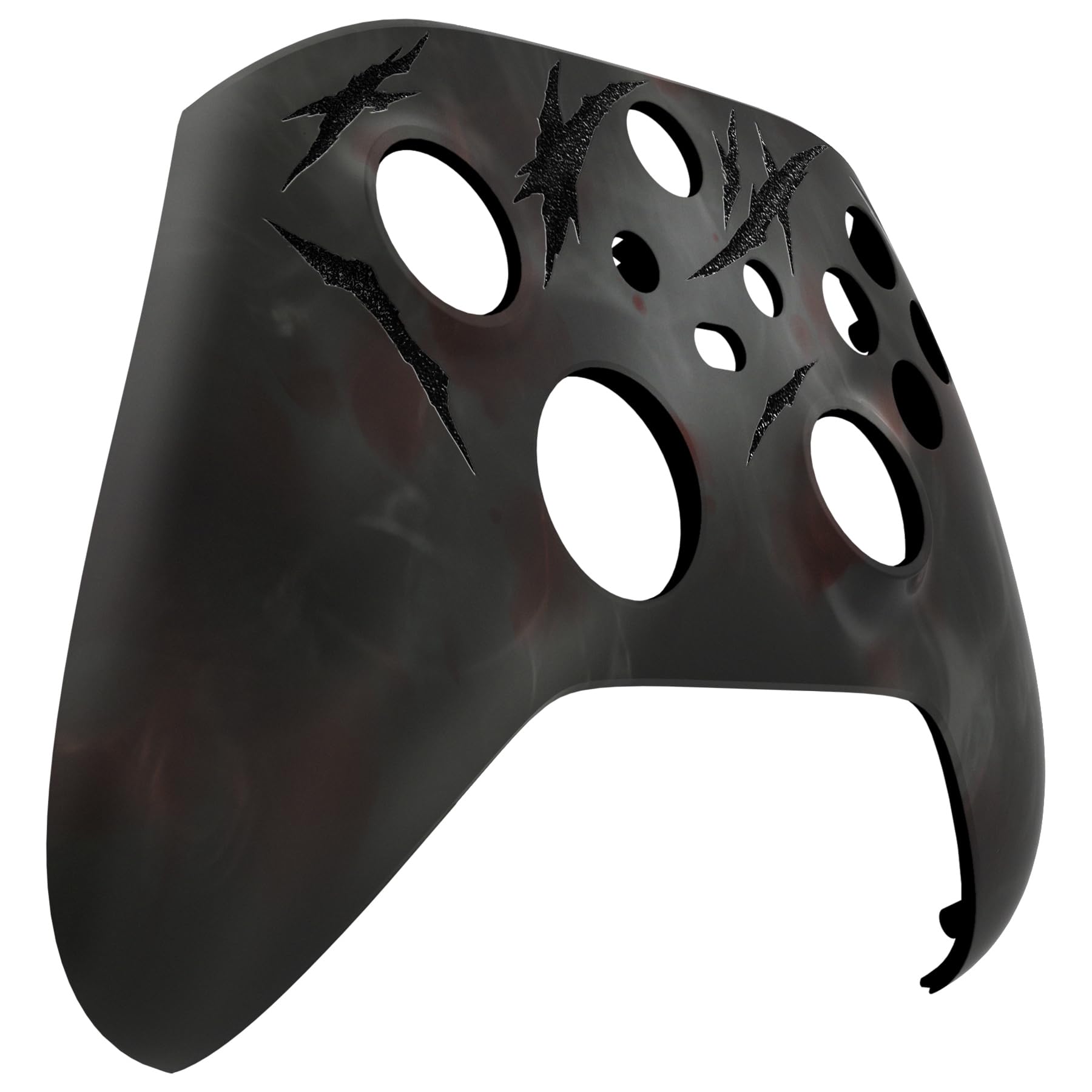 eXtremeRate Replacement Shell for Xbox Series X|S Controller - Unleash Your Style - Blood Mist Custom Acessories Skin Front Housing Cover for Xbox Core Controller Wireless - No Console - 5