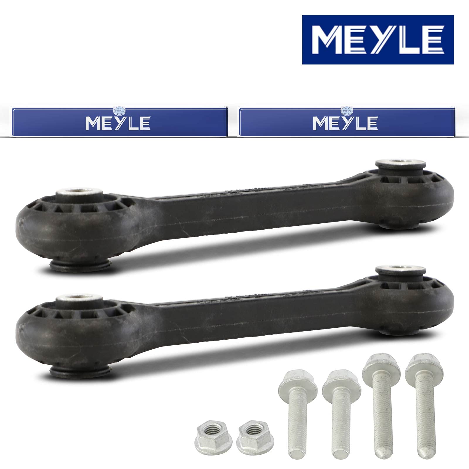 2x Original MEYLE 1160600049 Koppelstange Stabilisator Vorne Kompatibel mit A4 A5 A6 A7 A8 Q5 Q7 A4 Allroad A4 Avant A5 Cabriolet A5 Sportback A6 Allroad A6 Avant