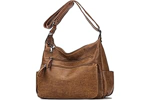 Fashion Crossbody Bag For Women, Shoulder Bag Soft PU Leather Handbags Purses...