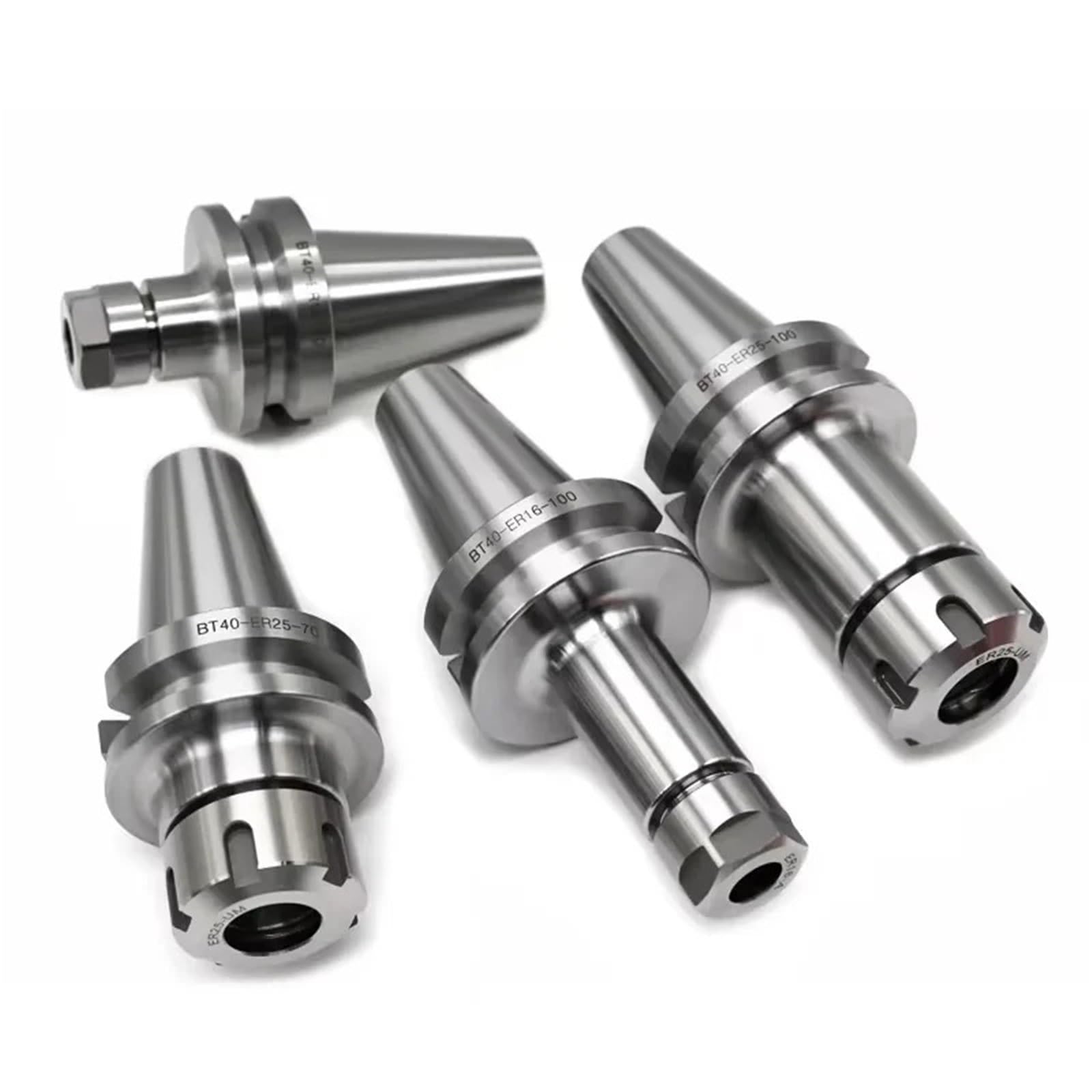 0,001 0,002 BT30 BT40 BT50 Mandril de recogida preequilibrado ER16 ER20 ER25 ER32 70L 100L CNC (0,001 mm, BT40-ER40-120L)