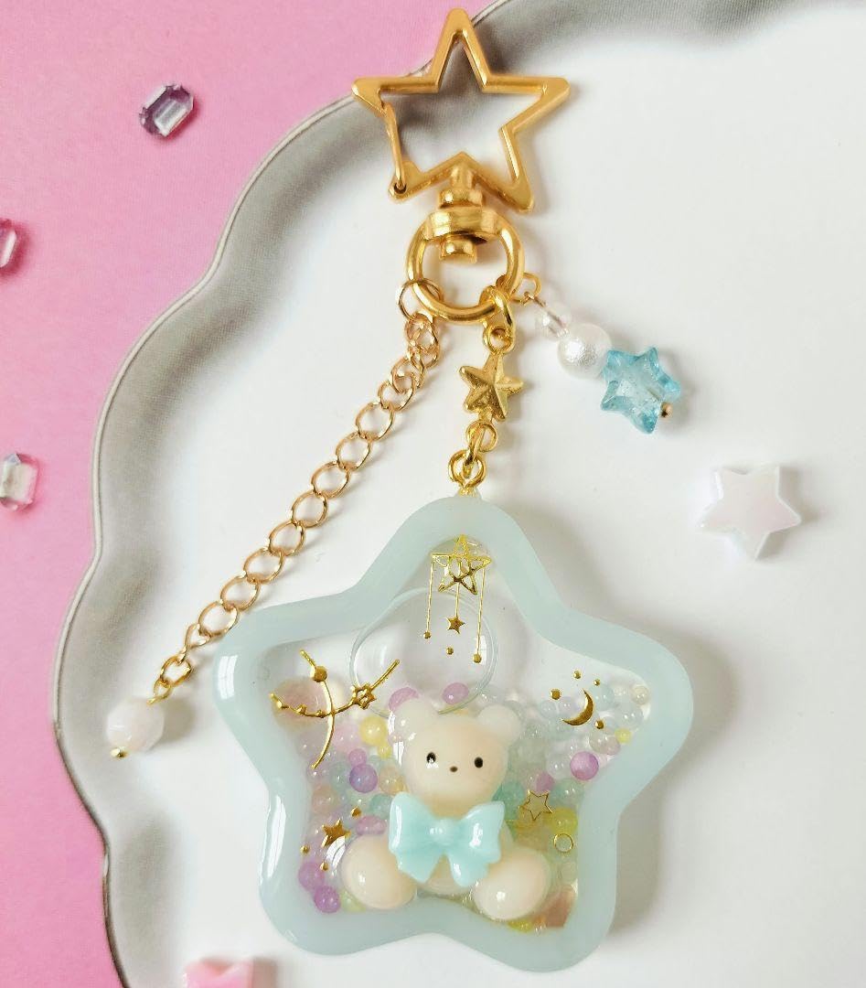 Amazon.co.jp: くまキーホルダー レジンシェイカー レジン