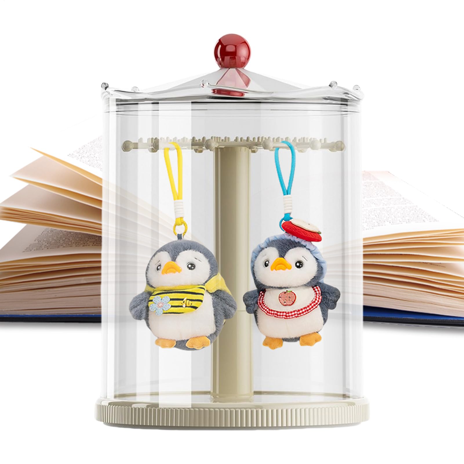 Boîtier Tournant Anti-Poussière de Rangement pour Figurines : Fini le Nettoyage