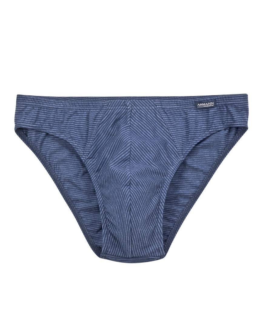 AMMANN Jeans Single Mini-Slips - Calzoncillos Slip (6 Unidades) Azul Oscuro 44